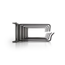 KE-Line 19" 1U fém patch rendező panel 73 mm-es gyűrűkkel