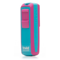 Trodat Pocket Printy 9512 pink/türkiz bélyegző