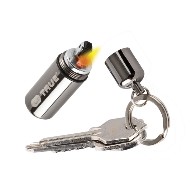 True Utility TU262K Firestash vízálló öngyújtó és kulcstartó