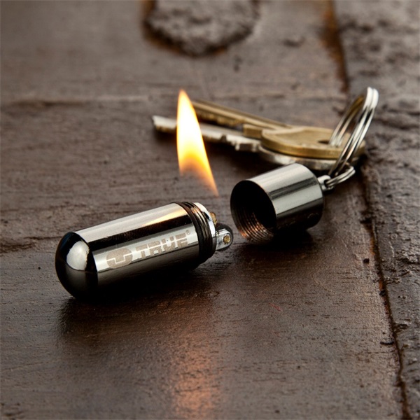 True Utility TU262K Firestash vízálló öngyújtó és kulcstartó