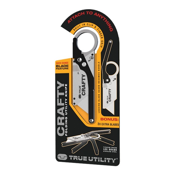 True Utility TU590 Crafty összecsukható kés