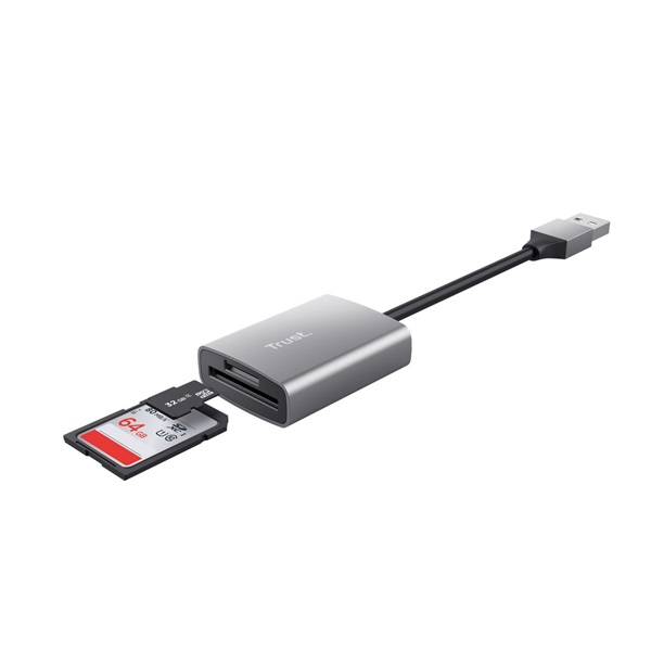 Trust Dalyx Fast USB3.2 microSD/SD kártyaolvasó