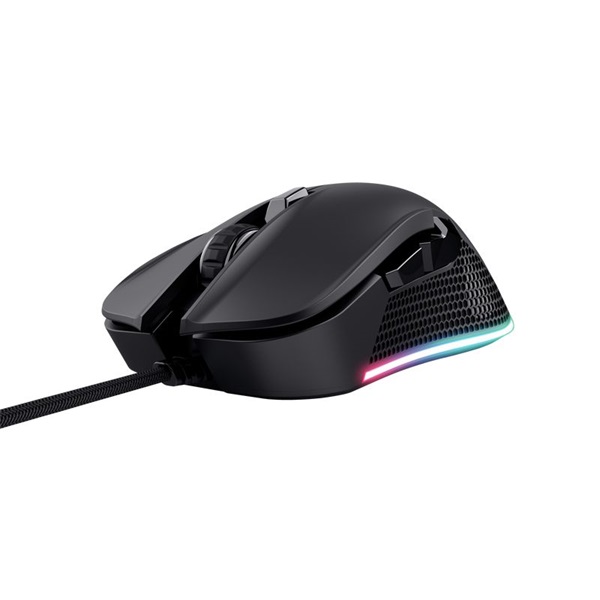 Trust GXT 922 Ybar USB RGB fekete egér