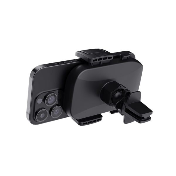 Trust Runo szellőzőnyílásra helyezhető fekete autós telefon tartó