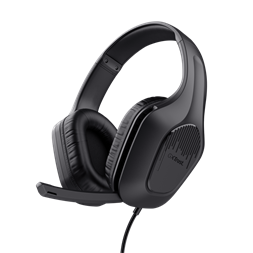 Trust GXT415 Zirox vezetékes fekete gamer headset