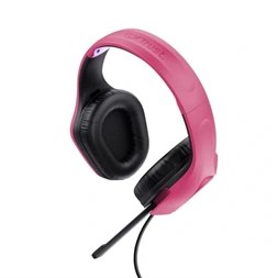 Trust 24992 GXT 415P Zirox rózsaszín mikrofonos gamer headset