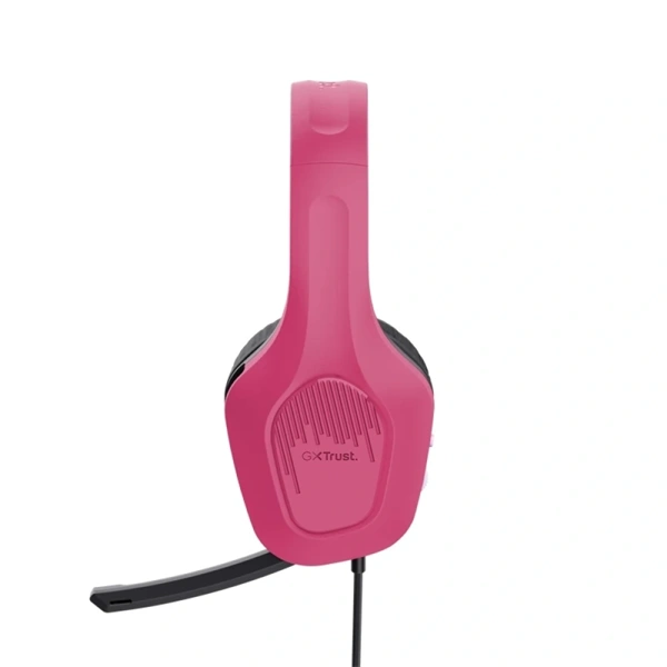 Trust 24992 GXT 415P Zirox rózsaszín mikrofonos gamer headset