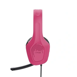 Trust 24992 GXT 415P Zirox rózsaszín mikrofonos gamer headset