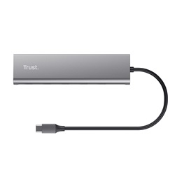Trust 25136 Halyx 5 portos USB C ezüst hub