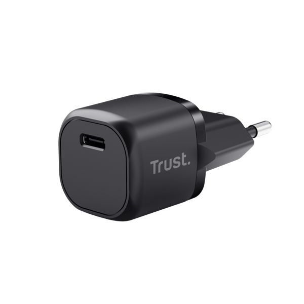 Trust Maxo 20W USB-C fekete töltő adapter