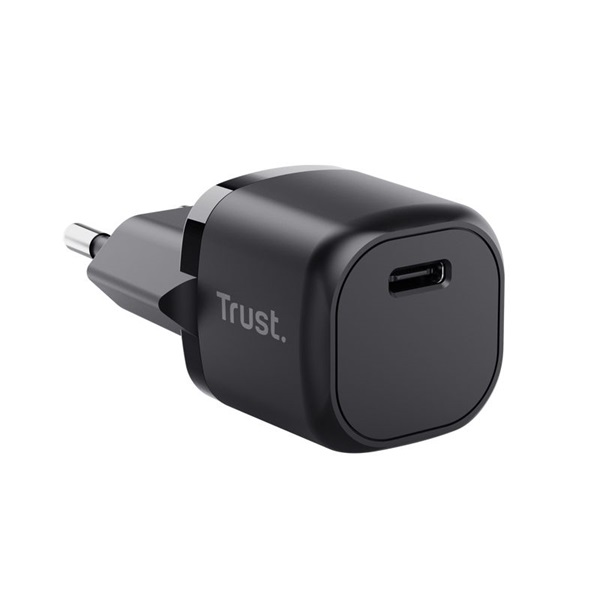 Trust Maxo 20W USB-C fekete töltő adapter