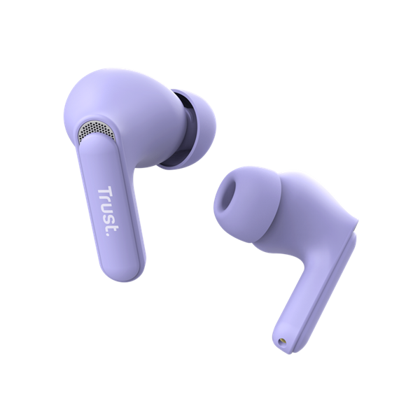 Trust Yavi ENC True Wireless Bluetooth lila fülhallgató