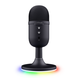 Trust GXT 234 Yunix USB fekete gamer mikrofon
