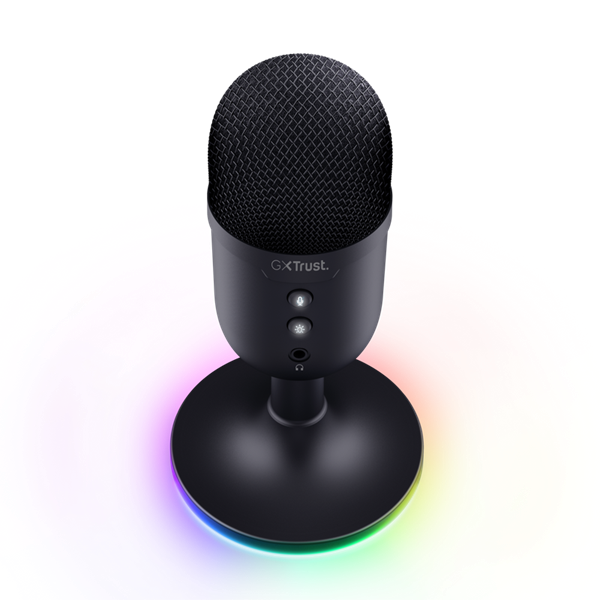Trust GXT 234 Yunix USB fekete gamer mikrofon