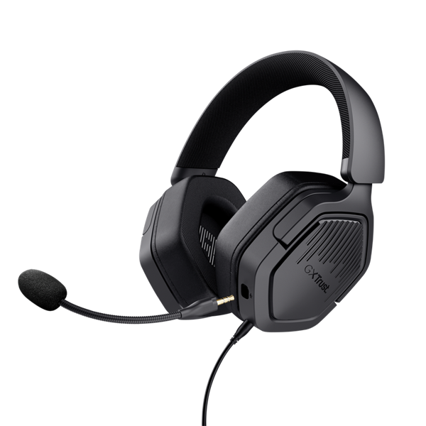 Trust GXT 492 Carus vezetékes multiplatform fekete gamer headset