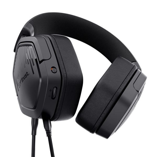 Trust GXT 492 Carus vezetékes multiplatform fekete gamer headset