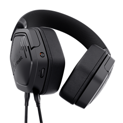 Trust GXT 492 Carus vezetékes multiplatform fekete gamer headset