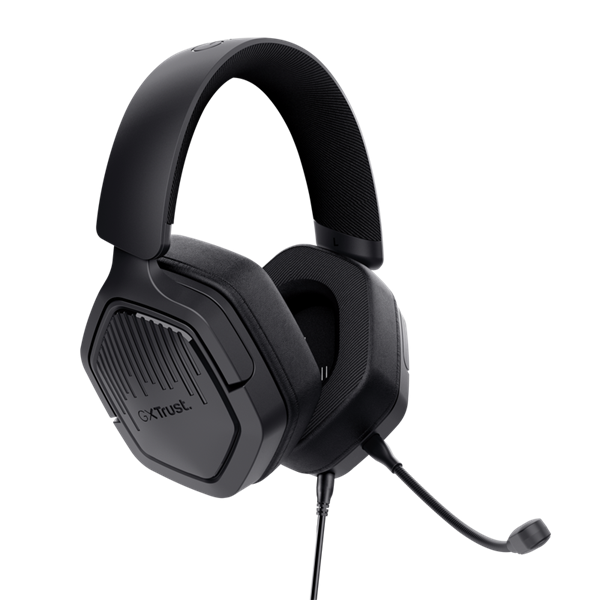 Trust GXT 492 Carus vezetékes multiplatform fekete gamer headset