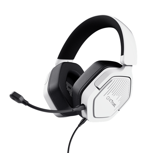 Trust GXT 492 Carus vezetékes multiplatform fehér gamer headset