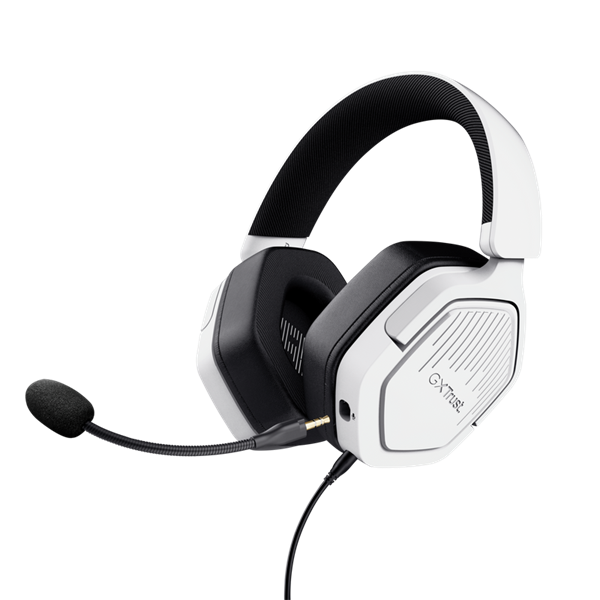 Trust GXT 492 Carus vezetékes multiplatform fehér gamer headset