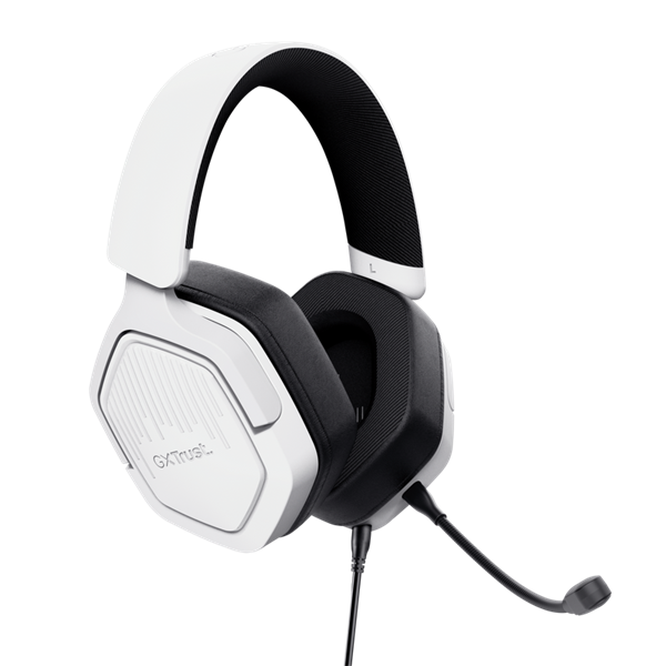 Trust GXT 492 Carus vezetékes multiplatform fehér gamer headset