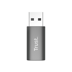 Trust 25573 Calyx 2db USB A/USB C szürke adapter