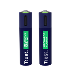 Trust újratölthető AAA elem USB-C csatlakozással 2db