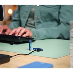 Trust újratölthető AAA elem USB-C csatlakozással 2db