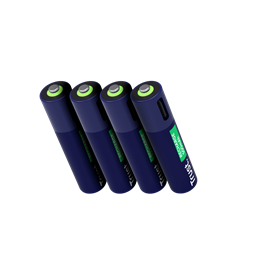 Trust 25671 újratölthető AAA elem USB-C csatlakozással 4db