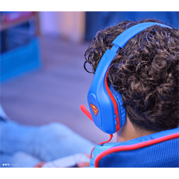 Trust 25738 GXT 415SM Zirox Superman könnyű vezetékes gamer headset
