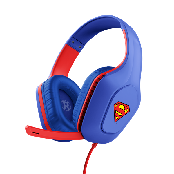 Trust 25738 GXT 415SM Zirox Superman könnyű vezetékes gamer headset