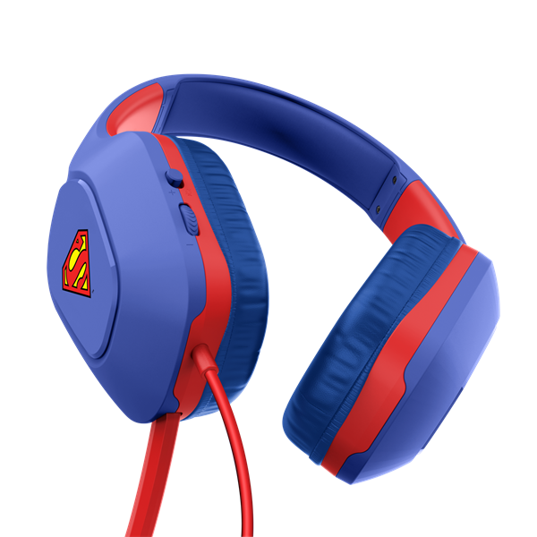 Trust 25738 GXT 415SM Zirox Superman könnyű vezetékes gamer headset
