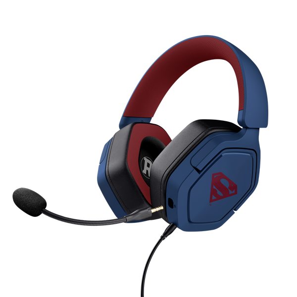 Trust 25739 GXT492SM Carus Superman multiplatform vezetékes gamer headset