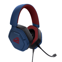 Trust 25739 GXT492SM Carus Superman multiplatform vezetékes gamer headset