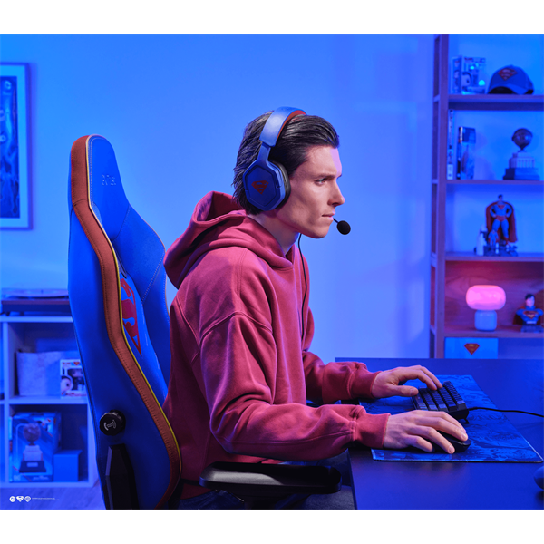 Trust 25739 GXT492SM Carus Superman multiplatform vezetékes gamer headset