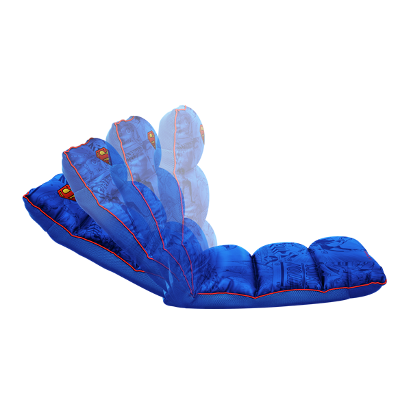 Trust 25740 GXT 718SM Rayzee Superman összecsukható gamer padlófotel