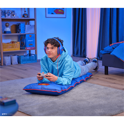 Trust 25740 GXT 718SM Rayzee Superman összecsukható gamer padlófotel