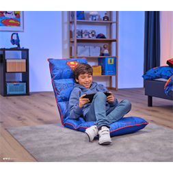 Trust 25740 GXT 718SM Rayzee Superman összecsukható gamer padlófotel