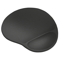 Trust Bigfoot XL zselés csuklótámaszos fekete egérpad