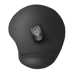 Trust Bigfoot XL zselés csuklótámaszos fekete egérpad