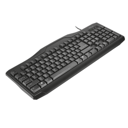 Trust ClassicLine (new) HUN USB fekete billentyűzet