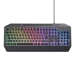 Trust GXT836 Evocx HU vezetékes fekete gamer billentyűzet (Újszerű)