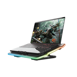 Trust GXT 1126 AURA RGB notebook hűtőpad