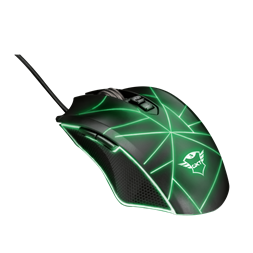 Trust GXT 160X Ture 4500dpi RGB optikai gamer egér