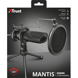 Trust GXT 232 Mantis Streaming USB gamer mikrofon