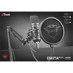 Trust GXT 252+ Emita Plus Streaming USB gamer mikrofon