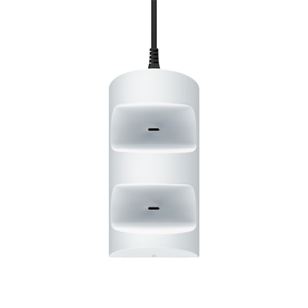 Trust 24451 GXT 254 Duo PS5 fehér kontroller töltőállomás