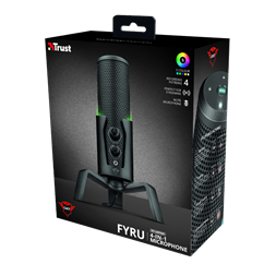 Trust GXT 258 Fyru 4in1 Streaming USB gamer mikrofon