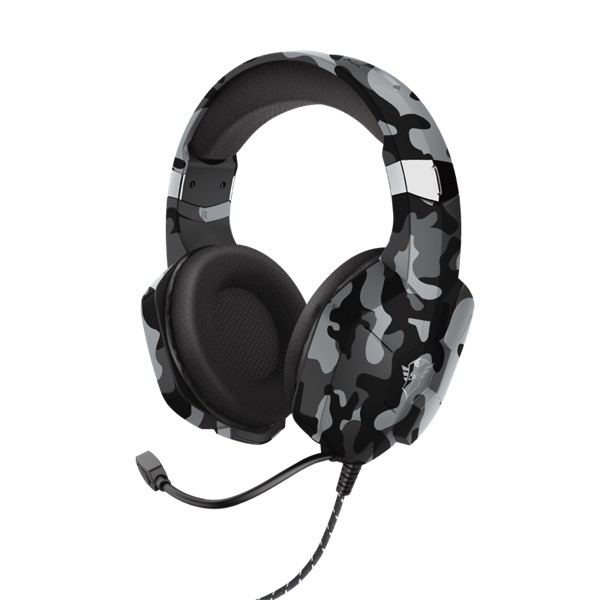 Trust GXT 323K Carus fekete terepszínű gamer headset