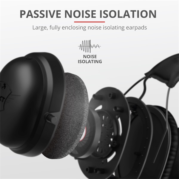 Trust GXT 444 Wayman Pro gamer headset (Újszerű)